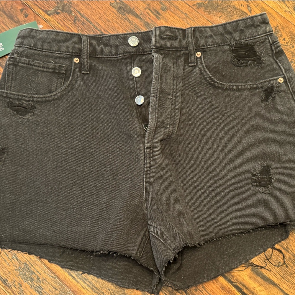 Wild Fable Black Jean Shorts